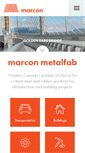 Mobile Screenshot of marconmetalfab.com